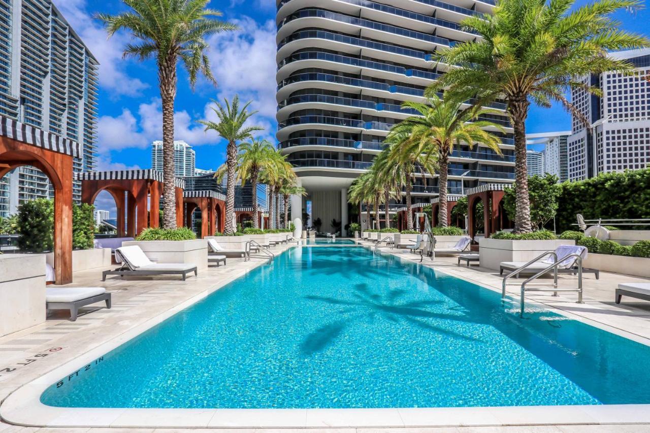 Aluna Lux Suites At Sls Lux Brickell Building Miami Exterior foto